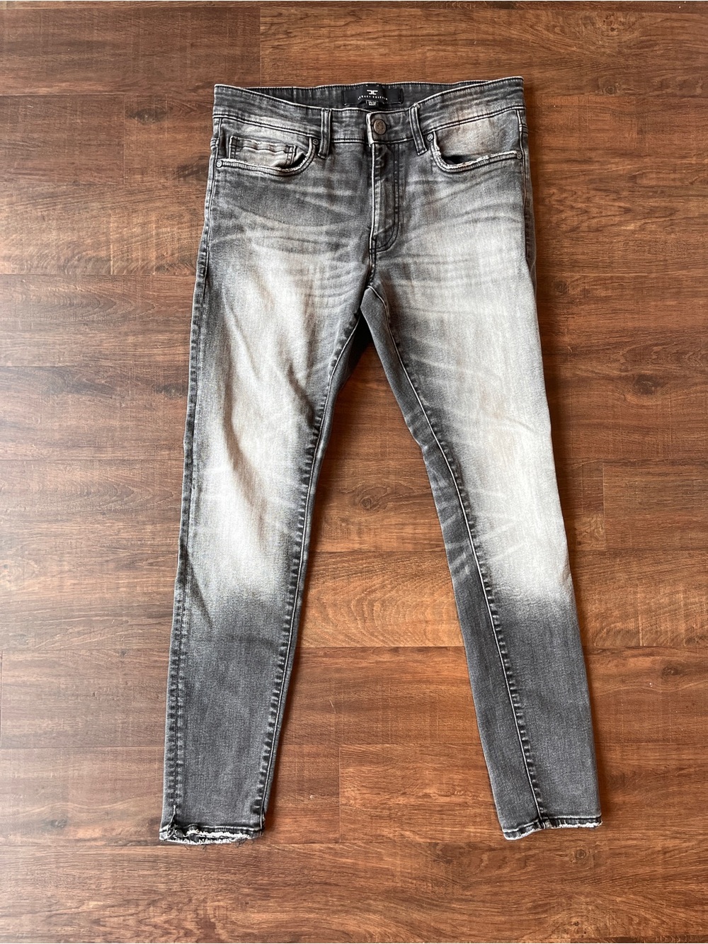 Jordan Craig Ross Gray Black Gray Jeans Men's Size 34x32